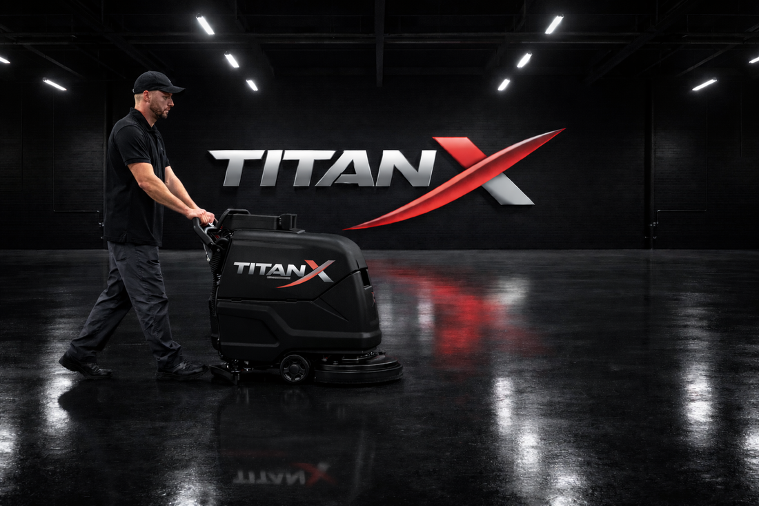 TitanX Industrial Floor Scrubbers: The Ultimate Solution for Faster, Safer, and More Efficient Floor Cleaning