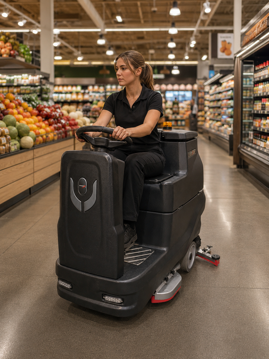 Why Grocery Stores Need Commercial Floor Scrubbers