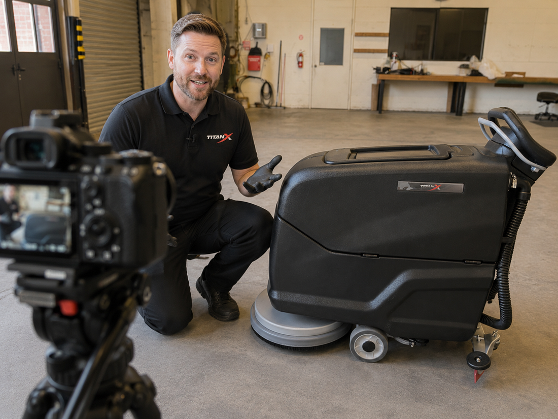 Why TitanX Floor Scrubbers Are Redefining Industrial Cleaning