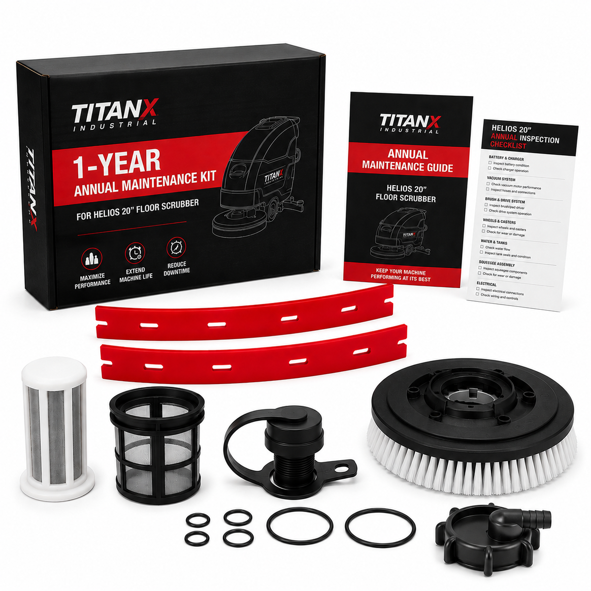 TitanX 12-Month / 500-Hour Maintenance Kit-Helios