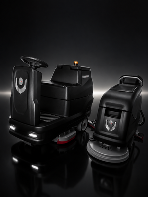 TitanX Power Clean Pro Bundle HELIOS 19" Self-Propelled Walk-Behind + EOS 26" Ride-On Commercial Floor Scrubbers Includes 3-Year Warranty & U.S. Support