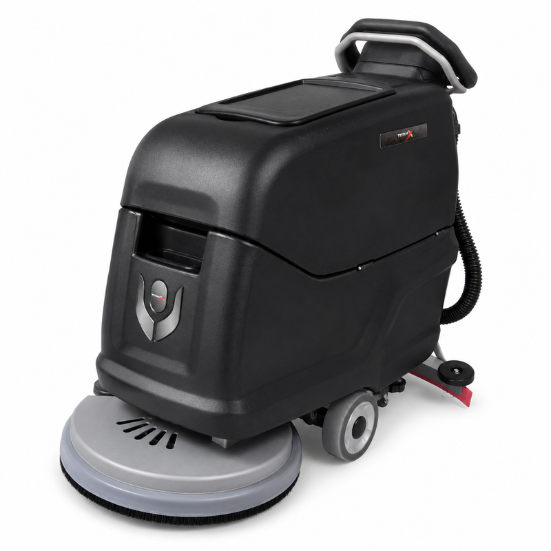TitanX HELIOS 20" Self Propelled Walk Behind Commercial Floor Scrubber Includes 3-Year Warranty & U.S. Support