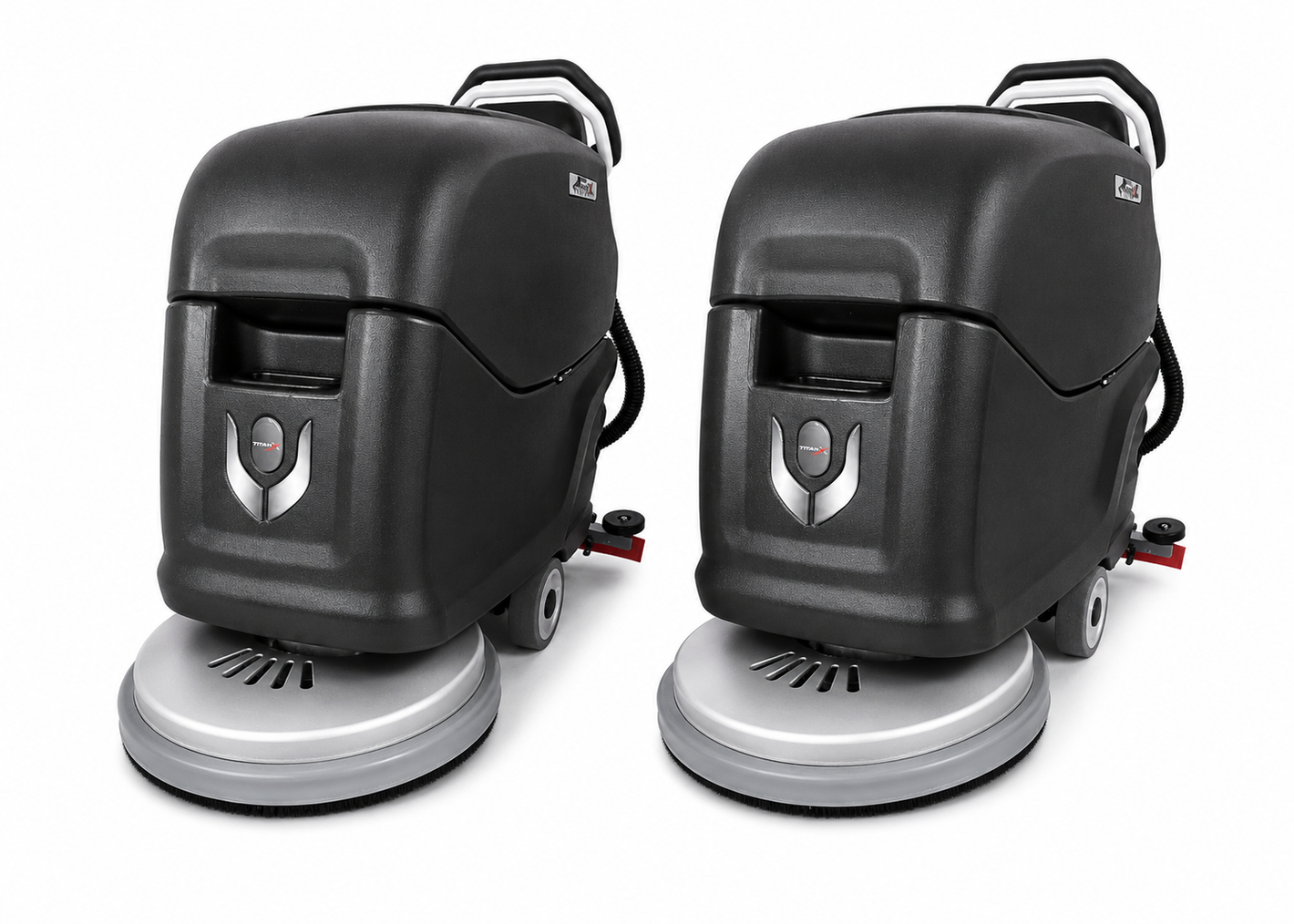 TitanX CleanForce Duo – HELIOS x2 Fleet Bundle Commercial Floor Scrubbers Includes 3-Year Warranty & U.S. Support