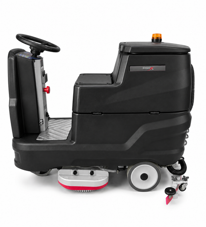 EOS 26" Ride-On Commercial Floor Scrubber Includes 3-Year Warranty & U.S. Support