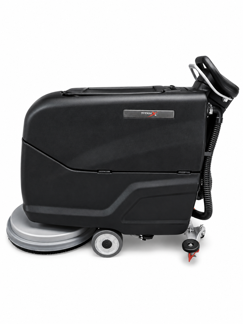TitanX HELIOS 20" Self Propelled Walk Behind Commercial Floor Scrubber Includes 3-Year Warranty & U.S. Support