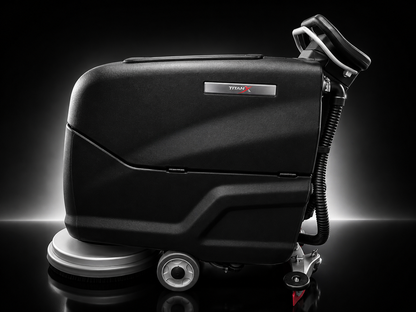 HELIOS 19" Self-Propelled Walk-Behind Commercial Floor Scrubber Includes 3-Year Warranty & U.S. Support